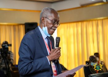 Dr. Dwomoa Adu, Convenor of the Health Chapter of the Ghana Academy of Arts and Sciences