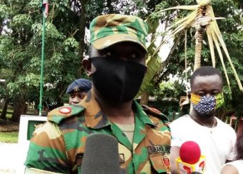 Major Bright Basuglo, Chief Instructor of the Jungle War School