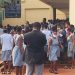Students demonstrated Accra Girls SHS after COVID-19 infections