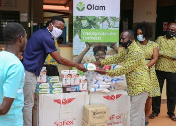 Olam donates to the Dawurampong District Hospital