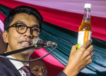 The president is upbeat about his strategy to beat coronavirus