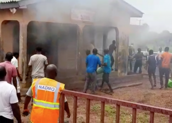 Daboya post office set ablaze after tries to use fire to kill bees0