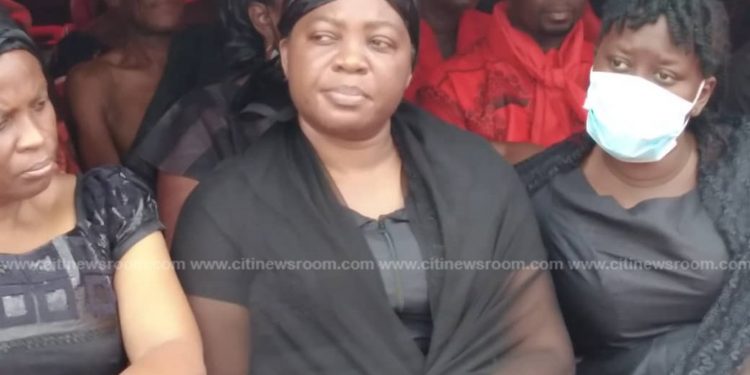 Wife of late Ekow Hayford [Middle]