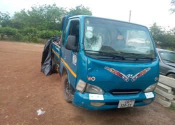 Police officer dies after being knocked down by truck at check point