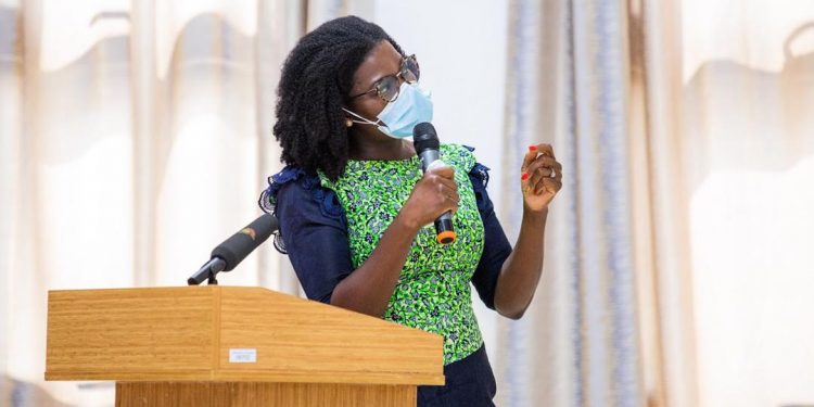 Dr. Haggar Hilda Ampadu, Executive Director and Inspector General of Schools of the National Schools Inspectorate Authority