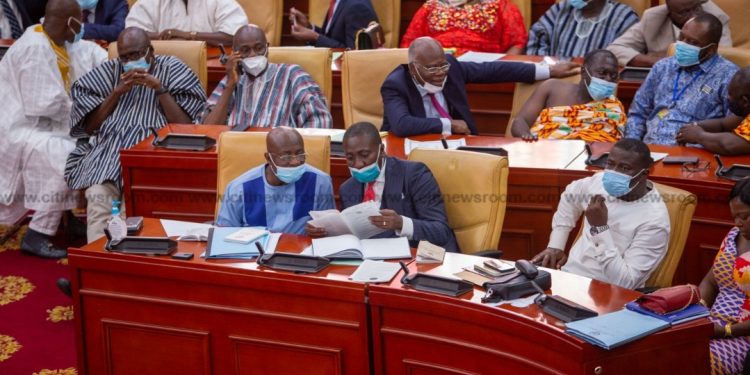 Majority side in Parliament