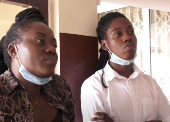 One of the students (R) denied entry into Achimota School because of his dreadlocks