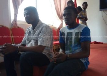 The two persons suspected of the ritual killing