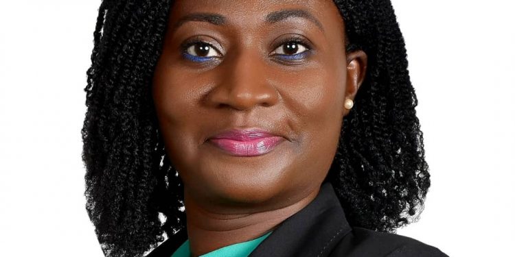 The scientist behind the tomato processing technology, Dr. Mavis Owureku-Asare,