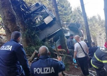 Police were among emergency service rescuers working at the scene