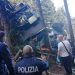 Police were among emergency service rescuers working at the scene