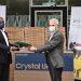 Ghana Health Service Director General, Dr. Patrick Kuma-Aboagye (Left) and Eni Ghana Managing Director, Giuseppe Valenti (Right)