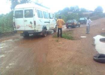 File photo: Poor road network