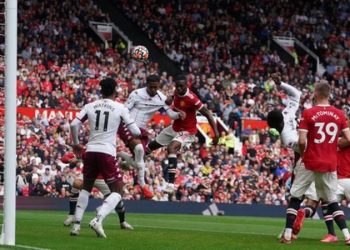 There were 19 attempts in the first 45 minutes at Old Trafford