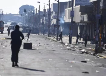 File photo: Rioting and looting in South Africa during protests against foreigners in 2019