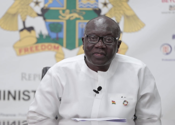 Finance Minister, Ken Ofori-Atta announcing the debt exchange programme on Sunday, December 4, 2022