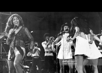 Tina Turner performing in Ghana
