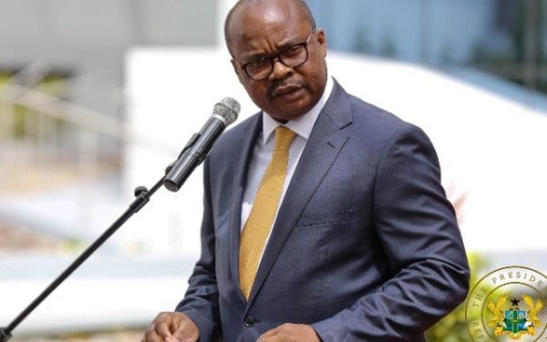 Governor of the Bank of Ghana, Dr Ernest Addison