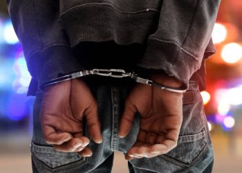 Man in handcuffs