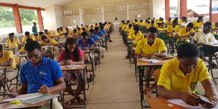 Candidates writing WASSCE [File image]