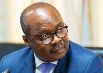 BoG Governor, Ernest Addison.
Photo: Steven Adusei
