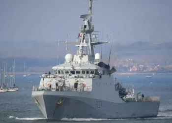HMS Trent, an offshore patrol vessel, will take part in exercises off the coast of Guyana