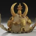 A ceremonial cap worn by courtiers at coronations is among the items that will be loaned back to Ghana