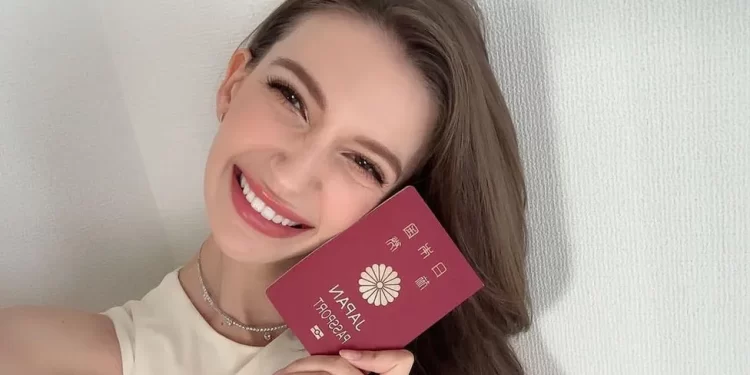 Ms Shiino had proudly announced on social media that she became a naturalised citizen of Japan in 2022