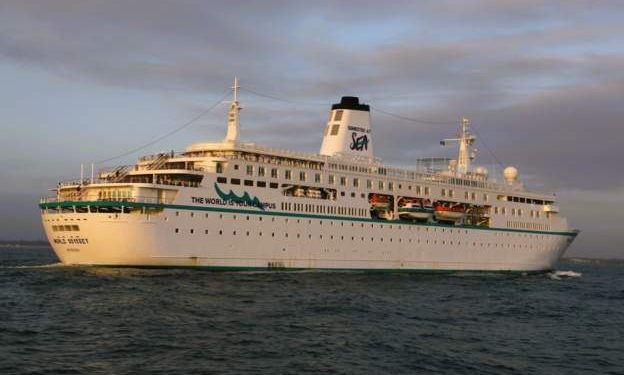 Students spend a semester on board travelling to various countries