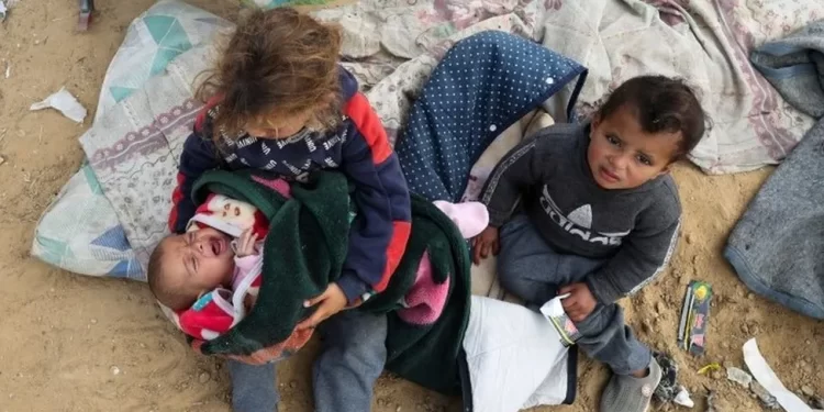 More than a million people are packed into a small corner of southern Gaza