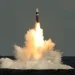 This picture shows an unarmed missile being fired from HMS Vigilant in 2012, the last successful test