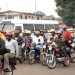 File image of commuters using an okada.