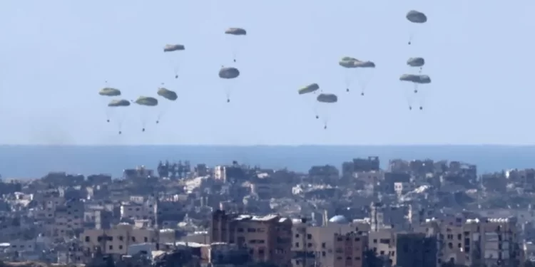 Dropping aid into Gaza from the sky is fast becoming a last resort way to get food to starving people