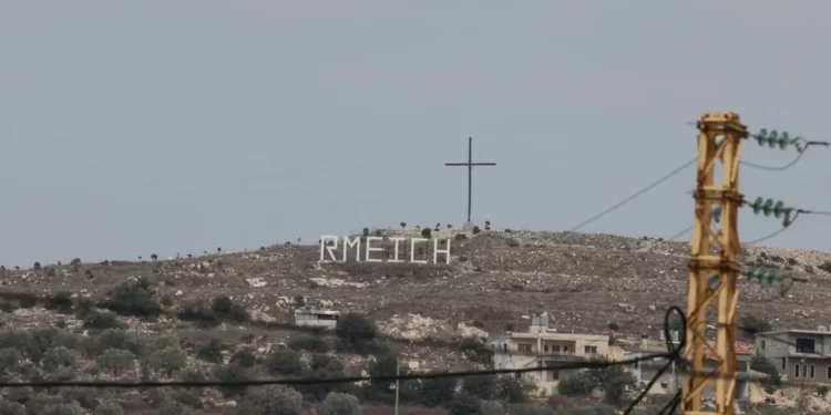 The village of Rmeish in Lebanon