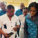 National Health Insurance Authority (NHIA), Deputy Chief Executive responsible for Operations, Louisa Atta-Agyemang (Mrs.) [Right]