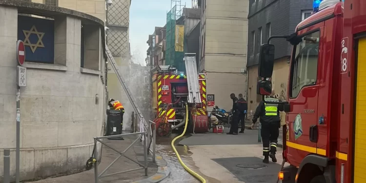 Damage inside the synagogue has been described as significant