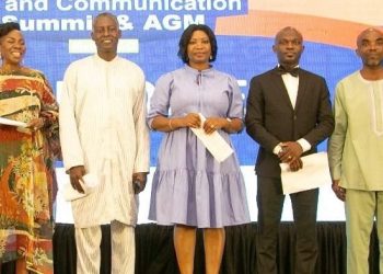 IPR New Executives - L to R                                     Esther A. N. Cobbah, Donald Gwira, Solace A. M. Akomeah, Gabby Nii Otu, Abraham Otabil