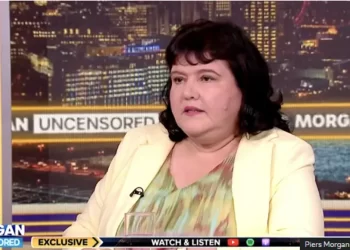 Fiona Harvey appeared on Piers Morgan Uncensored following claims that she inspired the character of Martha