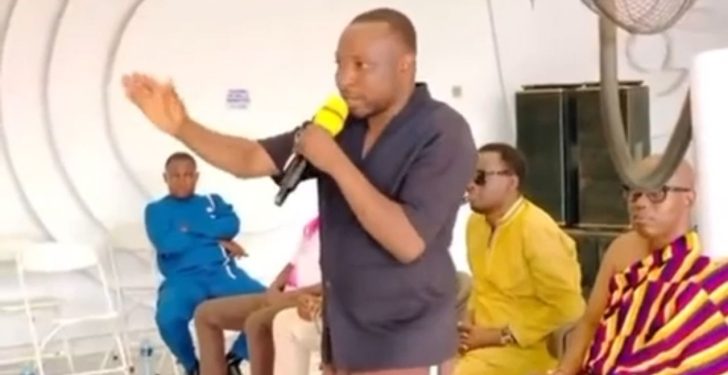 Ernest Frimpong is the NPP Parliamentary Candidate in the viral video calling for attacks on soldiers