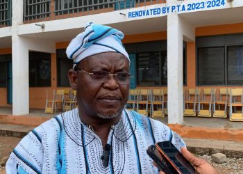 Mr. Anthony Adimazoya- Headmaster of the school