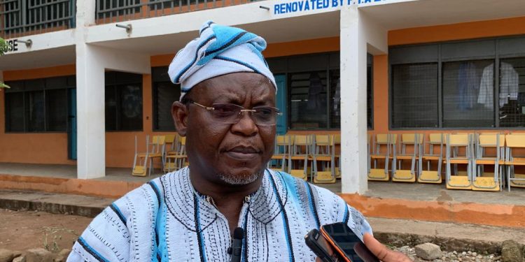 Mr. Anthony Adimazoya- Headmaster of the school
