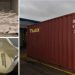 The shipping container and Gari sacks containing cannabis discovered by NCA officers (Image: National Crime Agency)