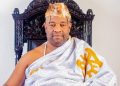 Ga Mantse and President of the Ga Traditional Council, King Tackie Teiko Tsuru II