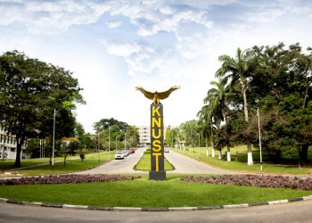 A monument located inside KNUST