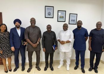 A group picture of the delegation with the Ag. Director General of NCA