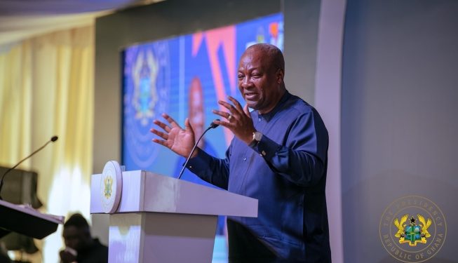 President of Ghana, John Dramani Mahama