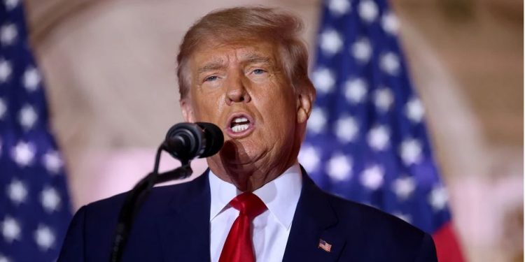 US President Donald Trump