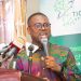 Deputy CEO, Ghana Tourism Authority, Gilbert Abeiku Aggrey shares remarks at the launch