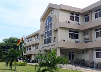 The administrative Block of Korle Bu Teaching Hospital
