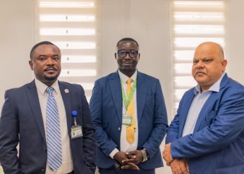 Foster Akwasi Asante, Esq., Deputy Chief Executive of DVLA( Left) and Mr. Alok Singhal, Head- Sub-Saharan Africa, VFS Global (Right)